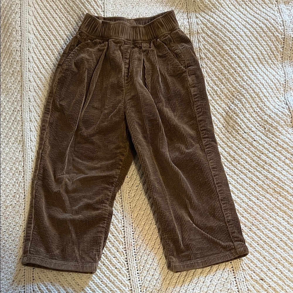 Zara Kids Brown Corduroy Trousers